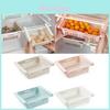 Amplia Caja de Almacenamiento Refrigerada Extraíble Para Organización Ordenada de Alimentos y Ahorro de Espacio
