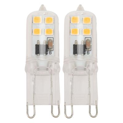 2 pezzi LED Lampadina a mais professionale 8LED 200lm G9 LED Lampadina a mais per cucina soggiorno camera da letto