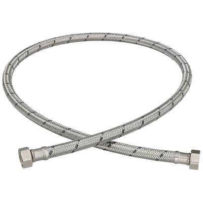 Flexible Connector 3/8” Stainless Steel Braid For Faucet Fittings 100 CM