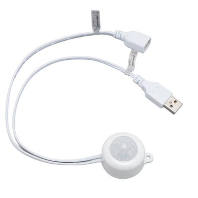 PIR-Bewegungssensor USB-Schnittstelle Plug and Play 5V bis 24V Infrarotsensor-Controller für Lichtsteuerung