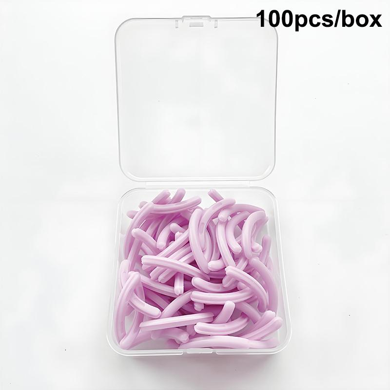 Eyelash Curler Refills Hypoallergenic Soft Rubber Pad For Universal Eyelash Curler With Storage Box Salon-Grade Anti-Slip Design