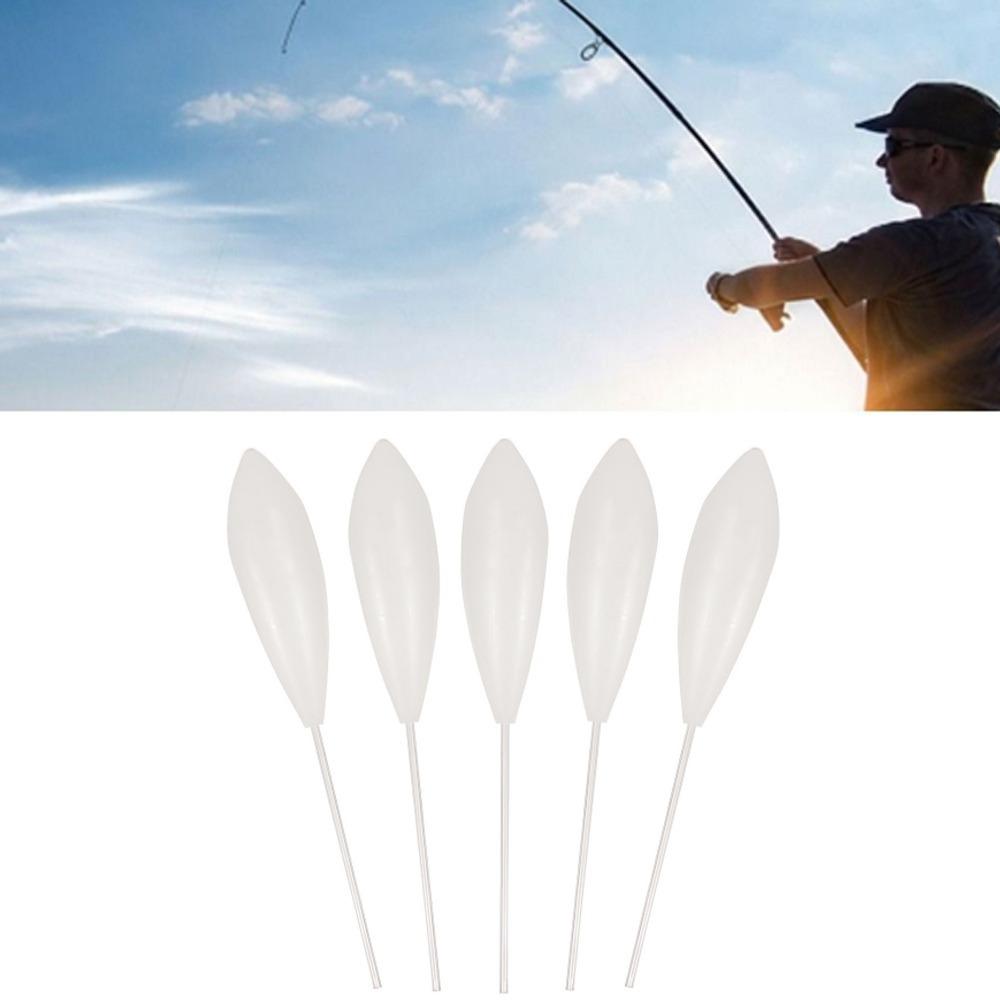 5PCS Lightweight Bombarda Float Acrylic Spinning Float Durable Casting Bobbers Bass Fishing