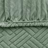1Pc Jacquard Square Ottoman Cover All Inclusive Footrest Slipcovers Dust-Proof Removable Footstool Cover For Home Living Room