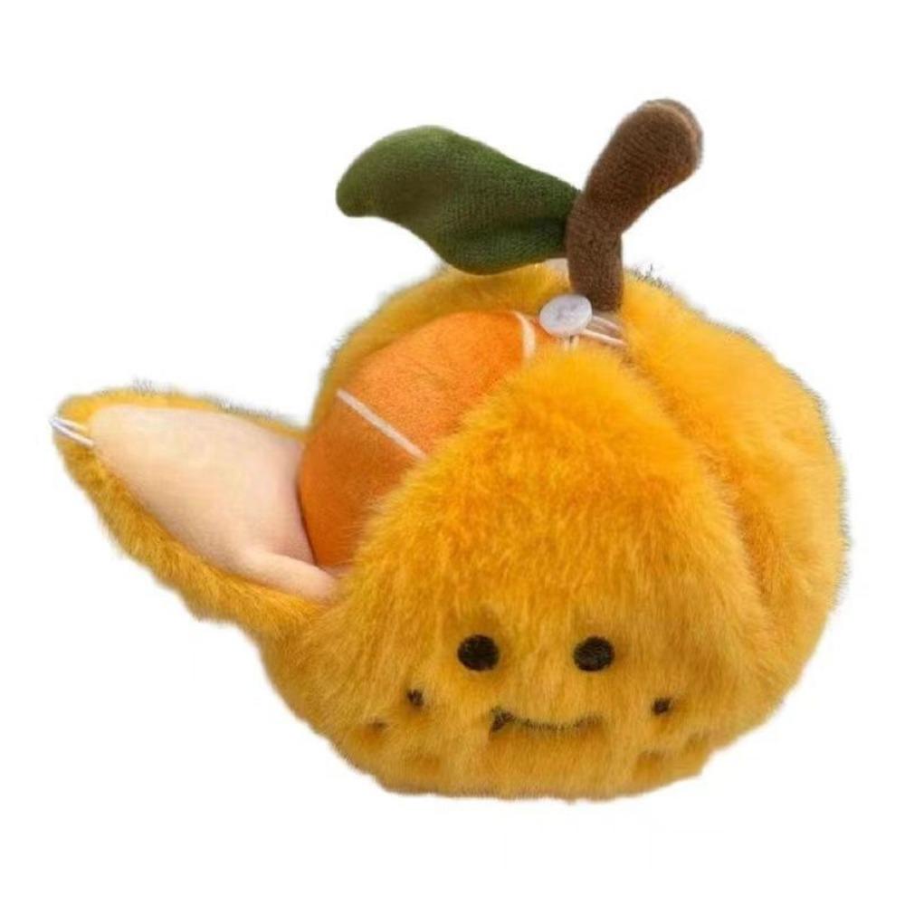 

Peelable Segments Fruit Plush Pendant Plush Toy Peelable Orange Segments Fruit Bag Decor