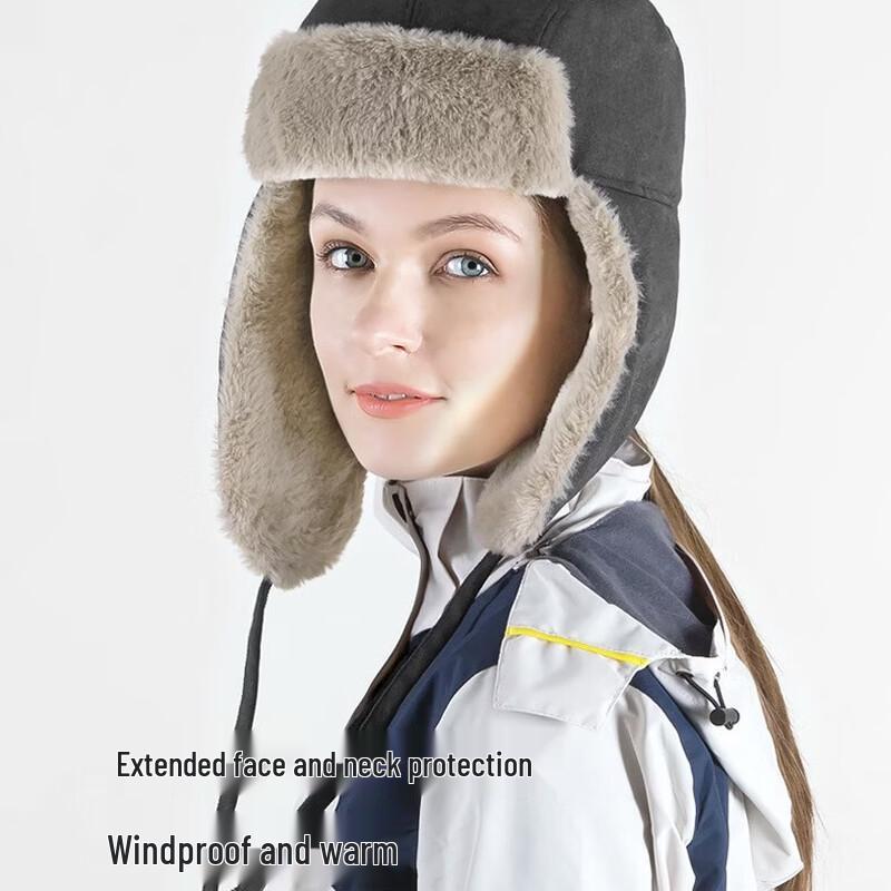 Unisex Winter Lei Feng Hat with Ear Flaps