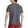 Under Armour Launch Elite Laser Cut Design Round Neck Short Sleeve T-Shirt Men Tops Rhino-Gray 1382615-025