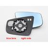For Buick Lacrosse 2009 - 2015 Car Accessories Side Rearview Mirrors Lenses Rear View Mirror White Blue Glass Lens with Heating