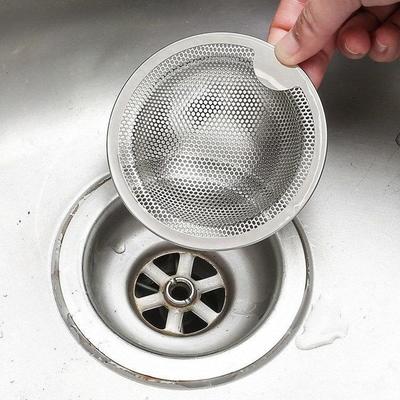 1 Pz Lavello Della Cucina Filtro In Acciaio Inox Maglia Lavello Filtro Filtro Lavello del Bagno Filtro Foro di Scarico Filtro Trappola Rifiuti Schermo