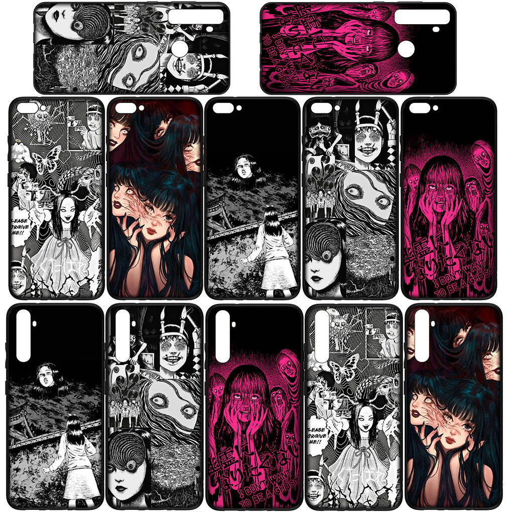 Cover for iPhone 17 16 15 Xiaomi Poco Redmi Note 14 13 12 X Pro Max 9 16e Samsung Galaxy S25 S24 S23 OPPO Huawei Collection Tomie Junji Ito Phone Case