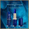 LESSXCOCO Encantadora Azul: Labial y Bálsamo Impermeables, Antiadherentes y que Cambian de Color
