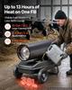VEVOR Forced Air Kerosene Heater, 30kW Portable Diesel Torpedo Space Heater, for Garage, Warehouse, Workshop, Job Site, Construction