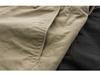 Męskie dżinsowe szorty ogrodniczki w japońskim stylu, z praniem, slim fit, casualowe, letnie, jednokolorowe, modne, pasujące do wszystkiego