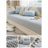 Cotton and Linen Woven Sofa Cushion Four Seasons Universal Simple Sofa Cover Cover New High-Grade Backrest Cover Towel