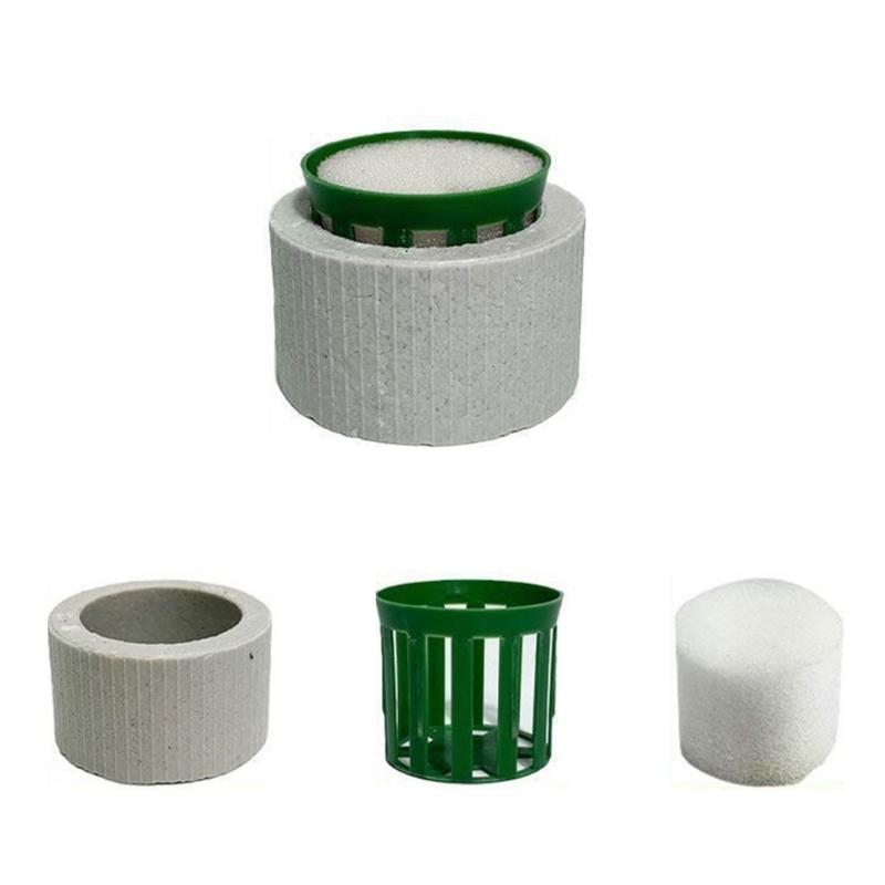 30 Stück Keramik Pflanzengewichte Kein Auftrieb Vegetationsstabilisatoren für Aquascaping Landschaften