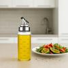 Glass Container Dispenser with Scale 300 ml for oil, sauce, vinegar, syrup