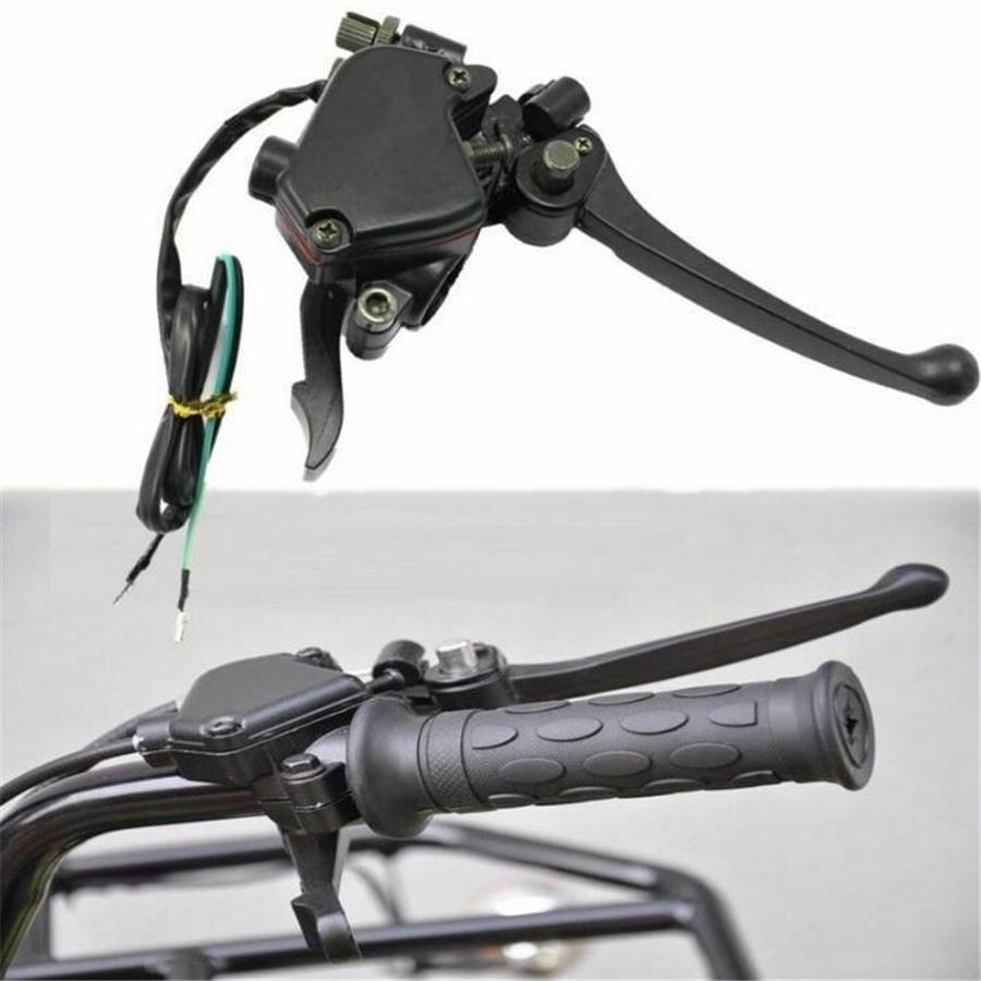7/8" ATV Motorcycle Right Throttle Brake Lever Handle For 50cc 70cc 90 110 125cc