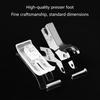 10PCS Clear Presser Foot Attachment Multifunctional Sewing Machine Presser Feet for Industrial Household Sewing Machines