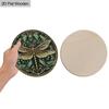 Garden decoration, wooden hanging decorative signs, dragonfly patterns, 2D graphic products, housewarming gifts for friends