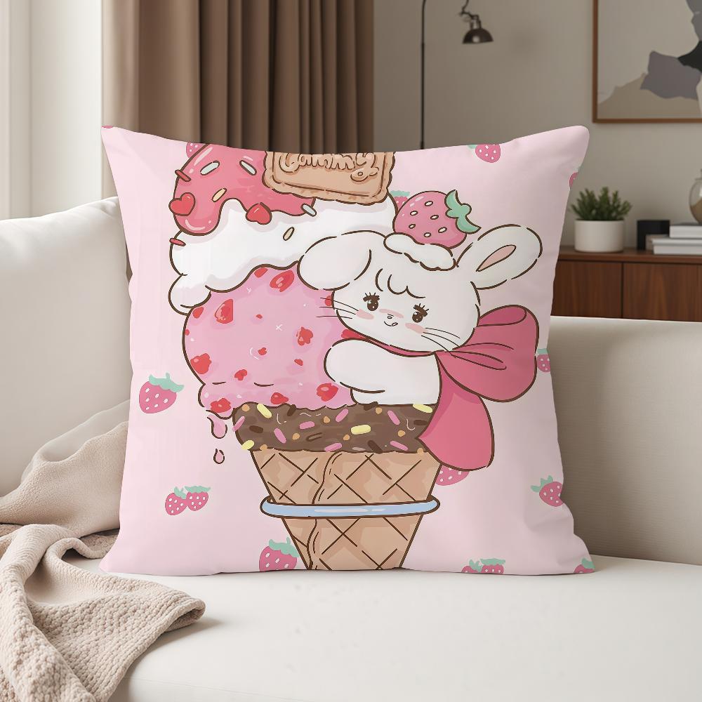 Cartoon Cute Mikko Pillow Case Suitable For Bedrooms Living Rooms Cars Home Decoration