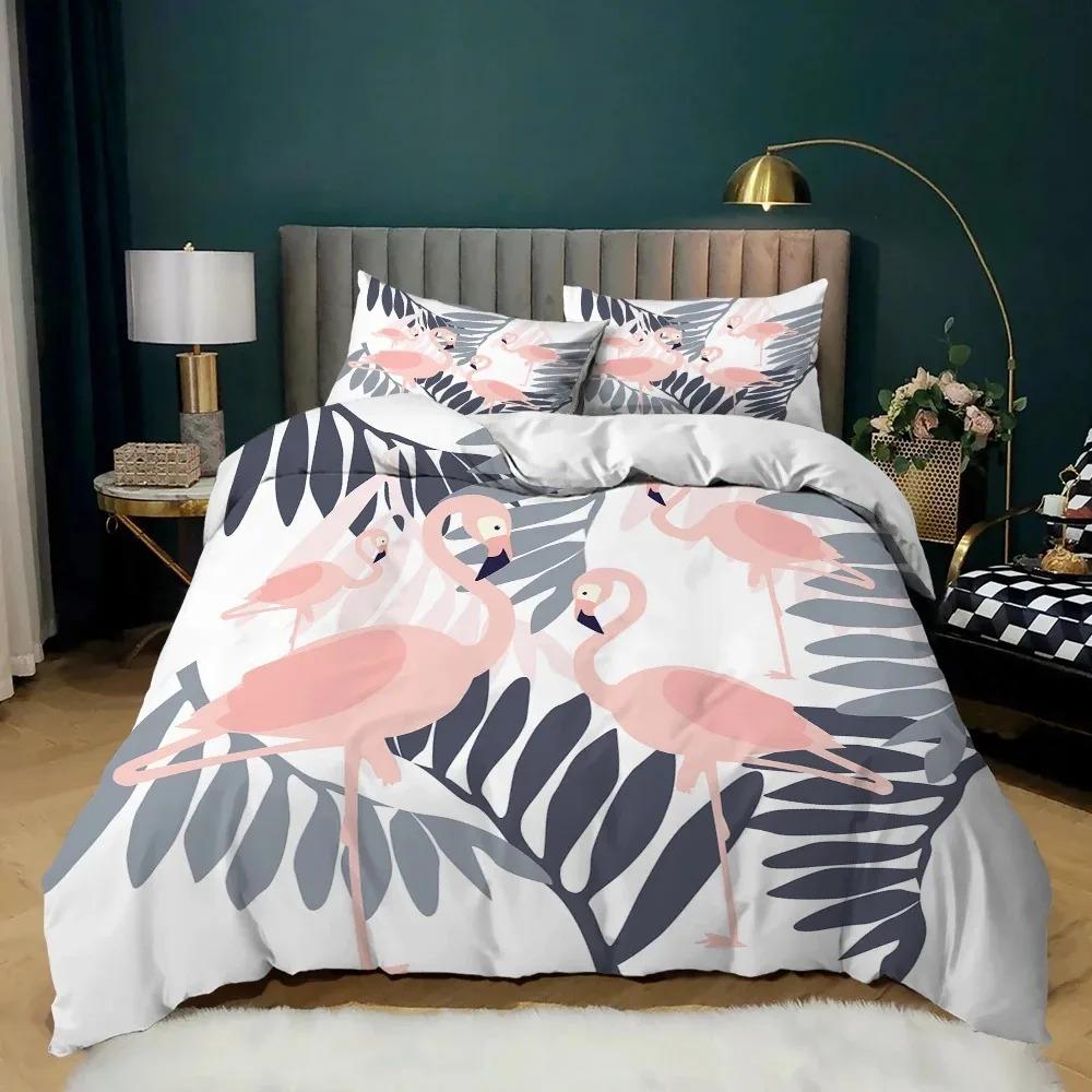 Fashion Colourful Dots Butterflys Duvet Cover Cartoon Pattern Bedding Set Comforter Linen Pillowcases Single Double Queen