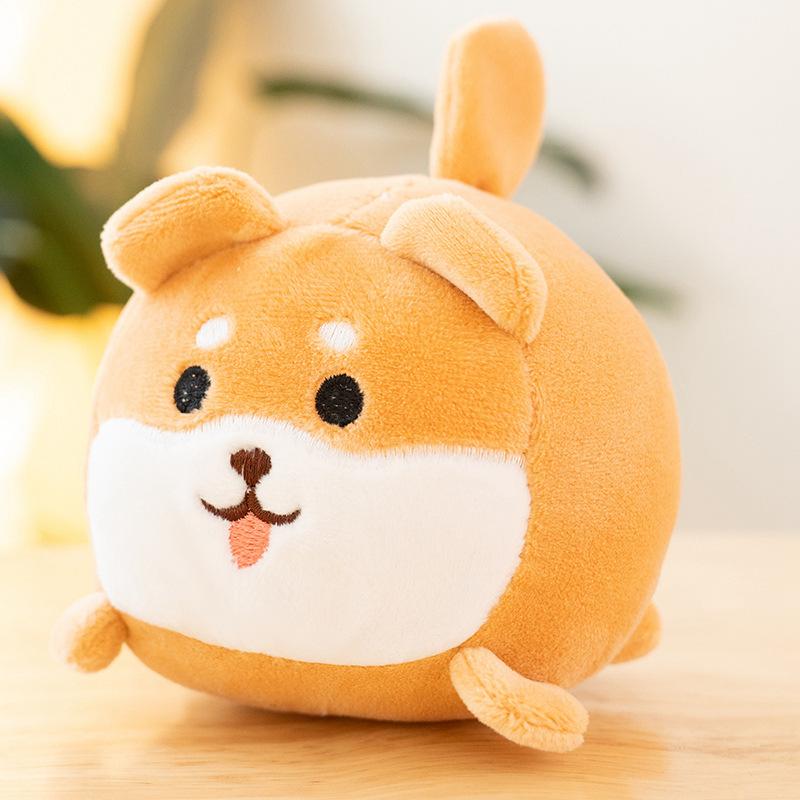 Cute Cute Shiba Inu Doll Plush Toy Puppy Dog Doll Children Accompany Soothing Rag Doll Birthday Gift