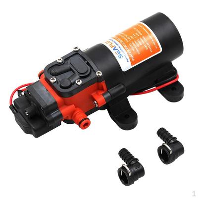 Karavanlar için 12V Diyaframlı Su Basınç Pompası 1.2 GPM 4.2 LPM 35 PSI