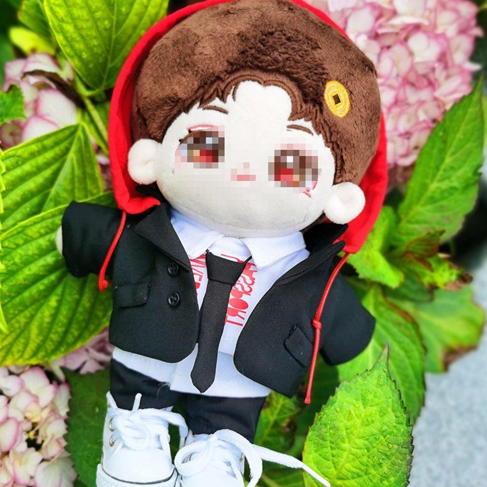 Jacket for Idol Dolls Doll Shirt Doll Pants Accessories 20cm Doll Outfit Plush Doll's Clothes
