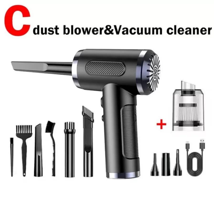 

50000 об/мин/6000 Па пылеочиститель и пылесос портативный пылесос со сжатым воздухом очиститель с цифровым дисплеем зарядка через USB бытовой беспроводной пылеочиститель