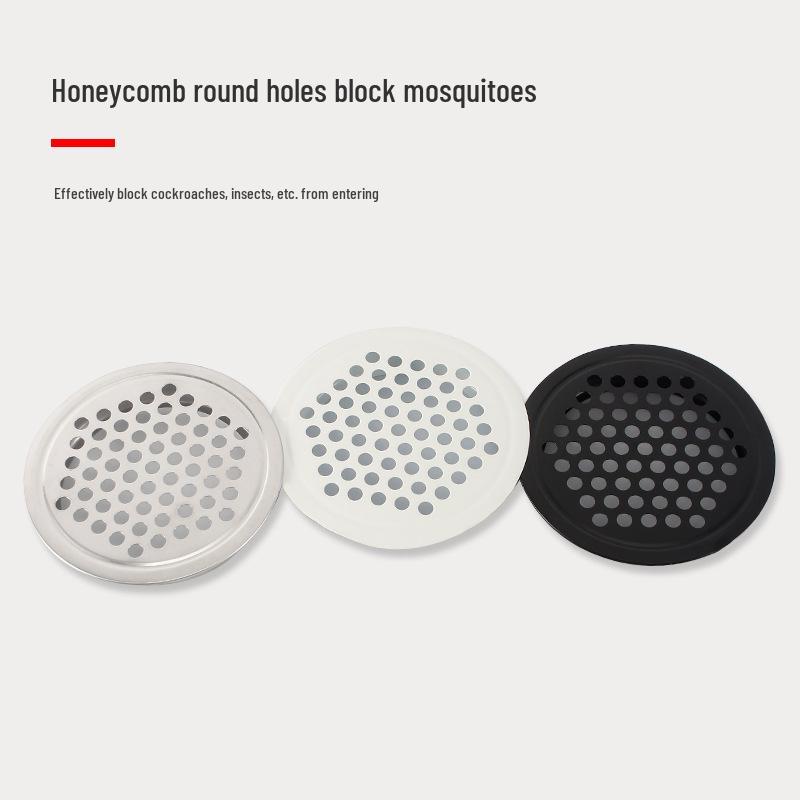 Biała Stal Nierdzewna Pokrywa Siatkowa Wentylacyjna do Szafek Kuchennych i Szaf