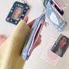 High Quality 3inch Card Holder Denim with Keychain K-Pop Idol Photo Card Storage Case Display Y2K Photocard Holder Bag Pendant