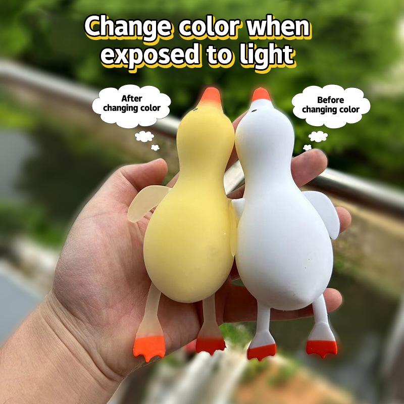 Anti-Stress Toy Color-Changing Cute Heart Rabbit Squeeze Fidget Toys Squishy Anti Stress Funny Stress Relief For Kid Adult Gift