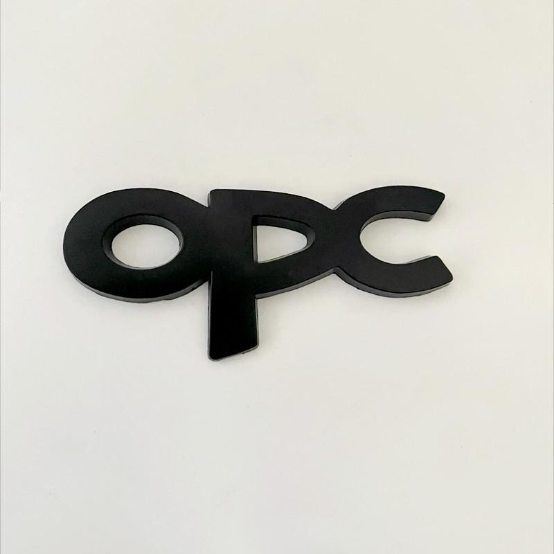 3D Metal OPC Logo Car Fender Emblem Trunk Badge For Opel Insignia Corsa E Astra H J D Zafira Vectra OPC Line Sticker Accessories