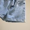Women's A-Line High-Waisted Rolled Denim Shorts - 2020 Summer Collection