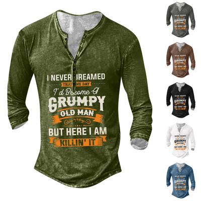 Herren-Langarmshirt mit grafischem und besticktem Mode-T-Shirt für Frühling und Herbst, langärmeliges bedrucktes Pullover-Sweatshirt