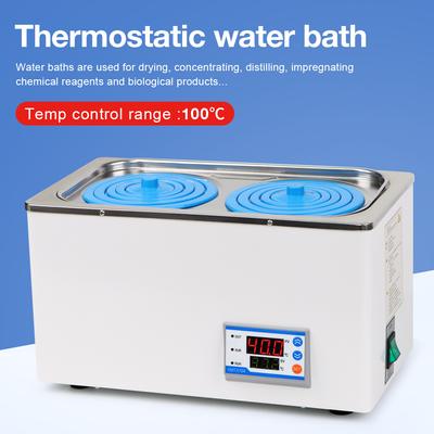 Bagno d'acqua termostatico digitale da laboratorio, riscaldatore a temperatura costante, termostato, serbatoio elettronico, bagno d'acqua per la scienza chimica