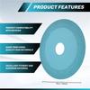 Aug. Glass Cutting Disc, Saw Blade Wheel Glass Cutting For Angle Grinder,4Inch Ultra-Thin Diamond Saw Blade Wheel