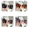 Non-polarized New Fashion Cool Square Sunglasses Women Luxury Brand Anti Strong Light Vintage Sun Glasses