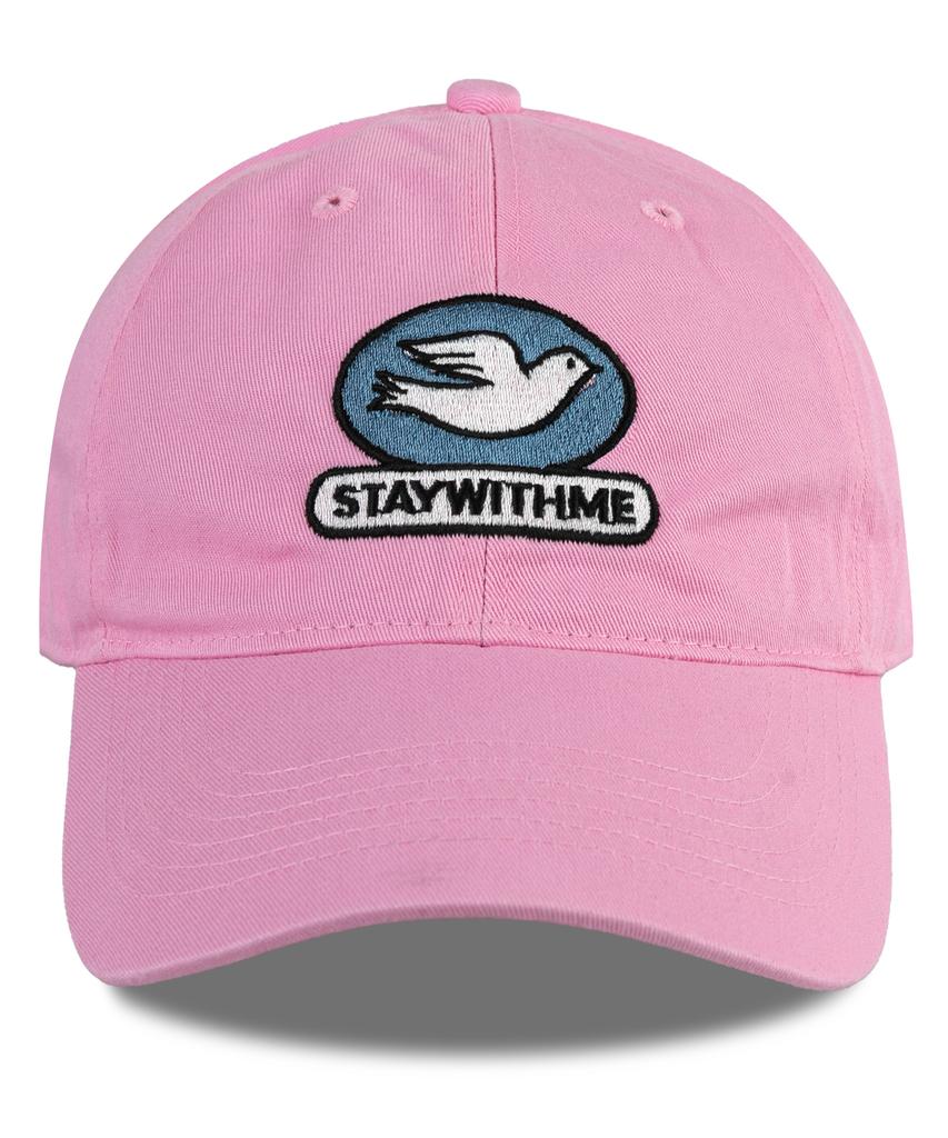 Wig Stay With Me Washed Ball Cap - Light Pink