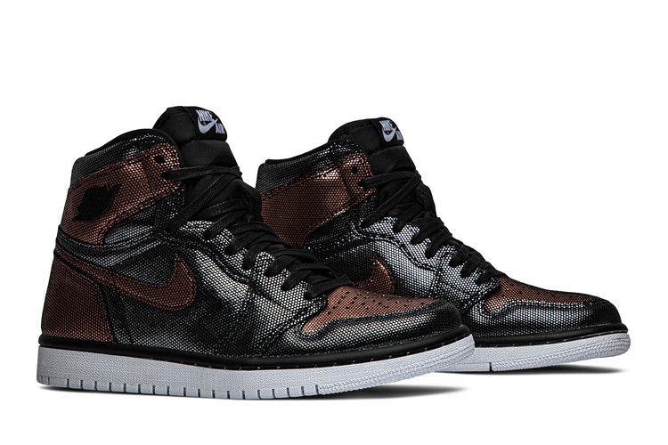 Women's Sneakers Jordan 1 Retro High Fearless Metallic Rose Gold (Women's)