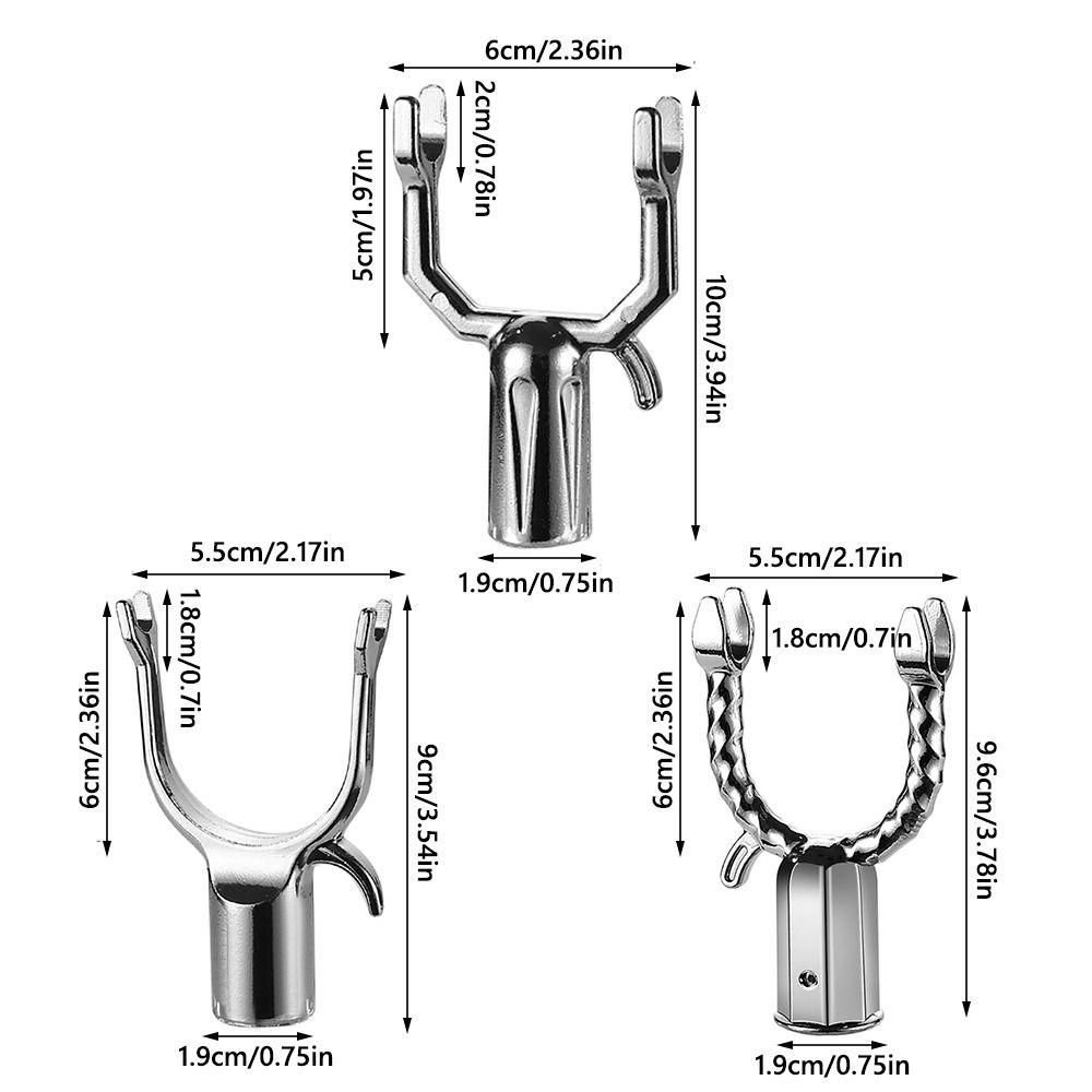 Aluminum Alloy Tree Branches Supports 19mm Pipe Multifunctional Clothes Fork Fittings Hanging Garment Lever Joint