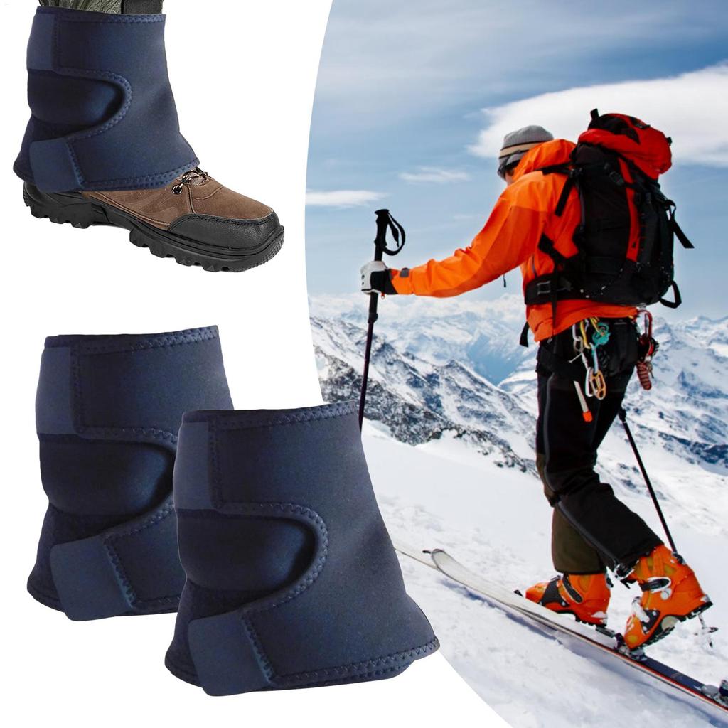 Outdoor Waterproof Hiking Gaiters, Full Protection Lightweight for Lower Legs Against Mud Snow Debris, Trekking Hunting Climbing