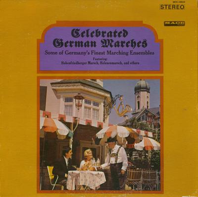 LP Record UNKNOWN ARTIST - Celebrated German Marches MCS10023 Mace Records US Military Used