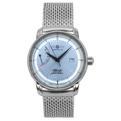 Atlantic Stainless Steel Ice Blue Dial Automatic 8462M6 Men's Watch