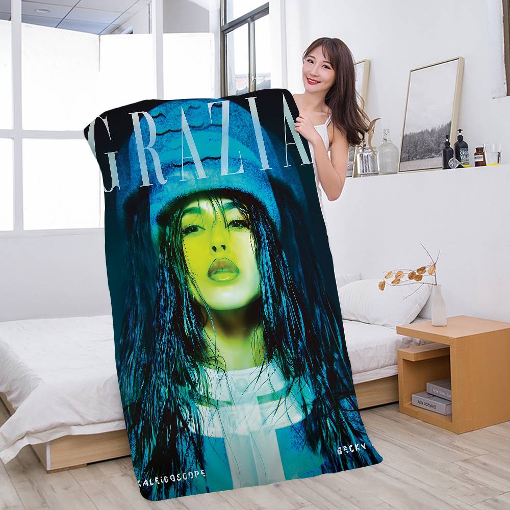 Singer B-becky G Microfiber Blanket Quick Drying Beach Towels Oversized Printing Super Absorbent Pool Towel Blanket