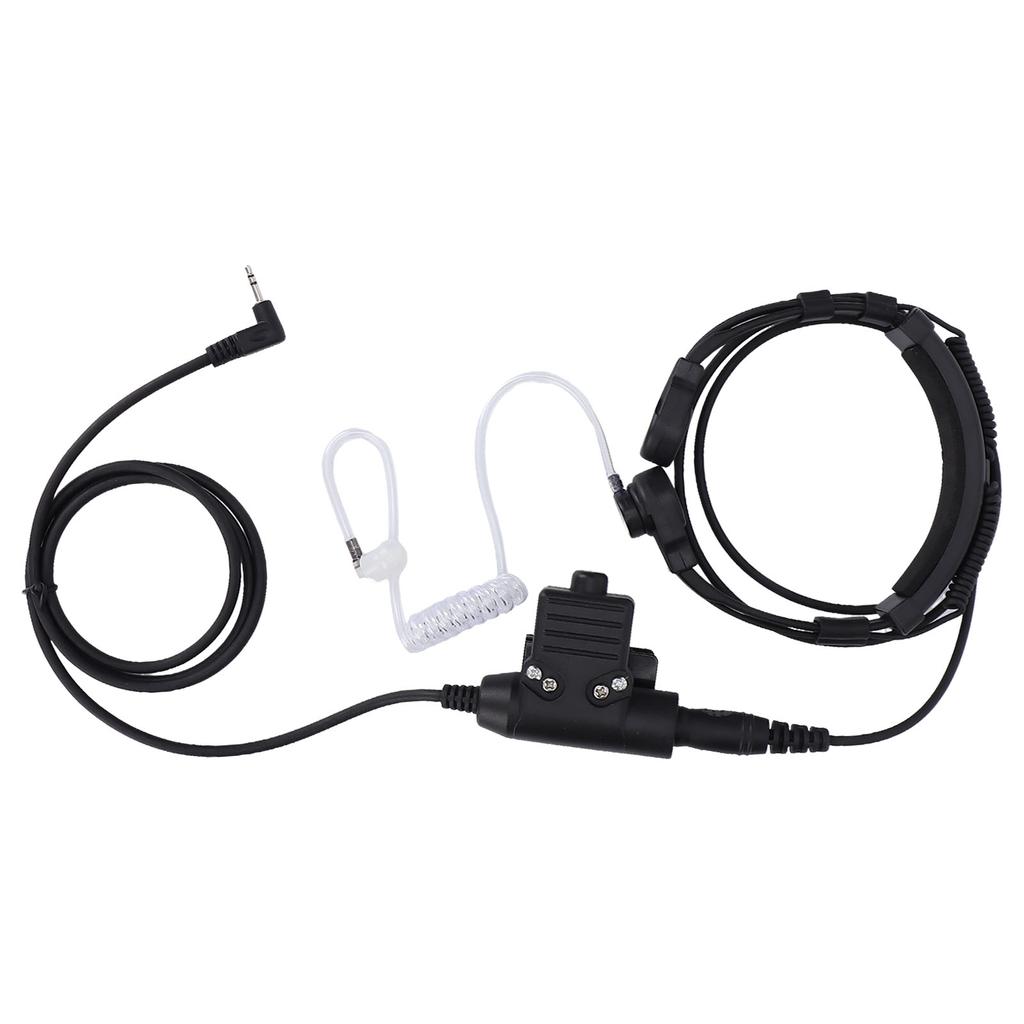 U94 PTT Headset System Adapter U94 PTT Throat Mic Headset for Motorola T5428 6200C T80 and Other