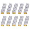 10Pcs 120-inch Body Measuring Tape White Tailor Tape Soft Measuring Tape  For Body Measurement