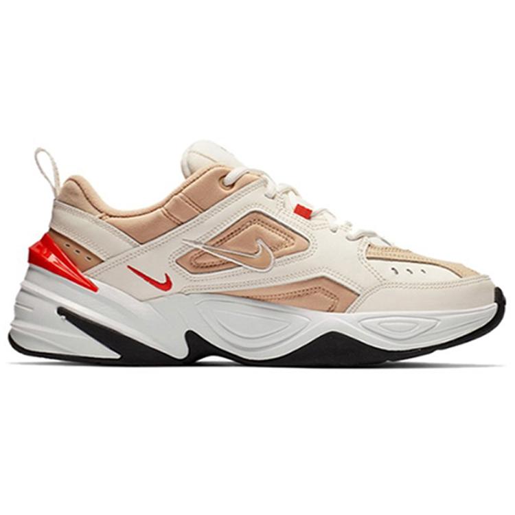 Nike M2K Tekno 'Sail Red' (Unisex) Sail / Habanero Red-Desert Ore-White Chunky Sneakers AV4789 102