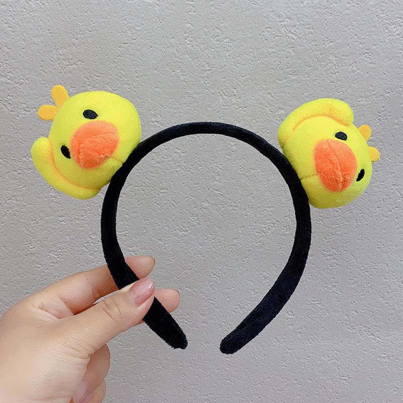 Sevimli Karikatür Hayvan Baş Bandı - Kadınlar İçin Tatlı & Komik Kore Tarzı Saç Aksesuarı