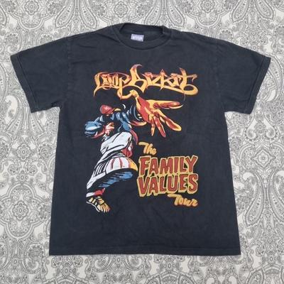 Vintage Limp Bizkit T-Shirt Family Values Tour 90er Grafikdruck
