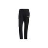 Adidas Knitted Sweatpants Men's Black Moderate Cuffed Pants HN2037